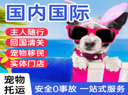 张家界荷花航空空运国际宠物托运 【国